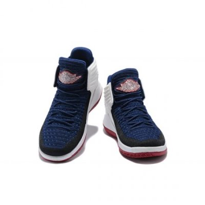 Nike Erkek Air Jordan 32 Lacivert / Kırmızı Basketbol Ayakkabısı Türkiye - FON4EWM7